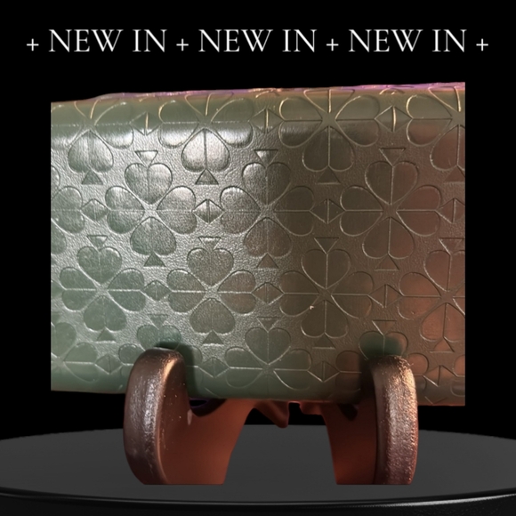 Kate Spade Eyeglasses "So Happy To See You" Case with Dust Cloth NWOT - Picture 4 of 8